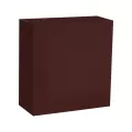 Serviette 40x40cm 3 couches 1/4  Marron